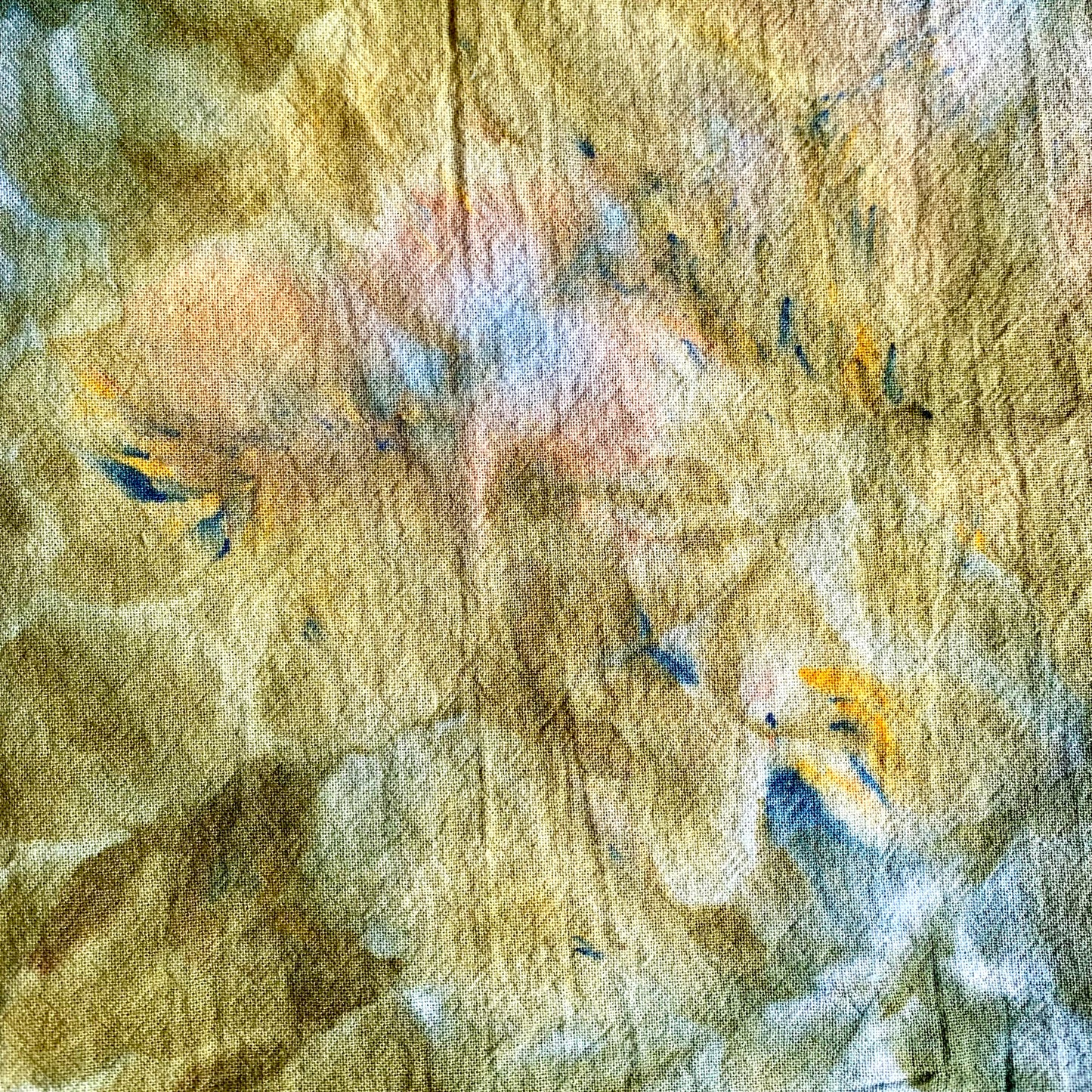 WaterColor Tea Towel - Moss