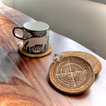Beverage Coasters - Earth