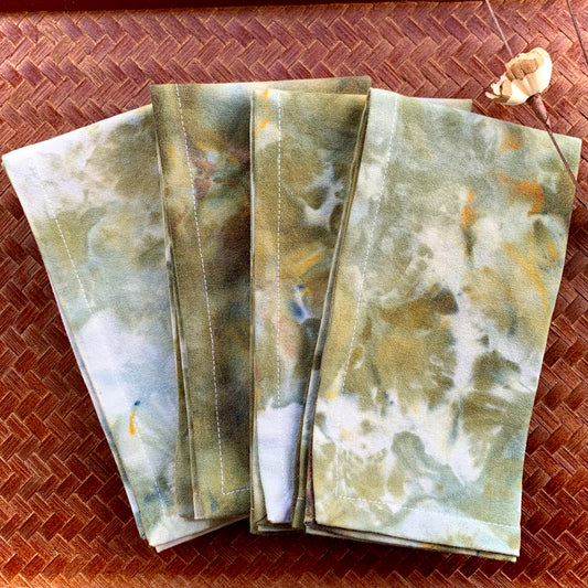 WaterColor Napkin - Moss