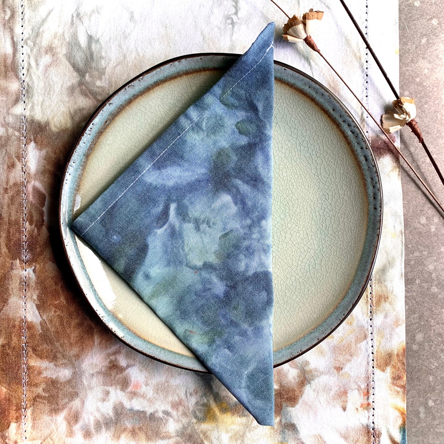 WaterColor Napkin - Teal